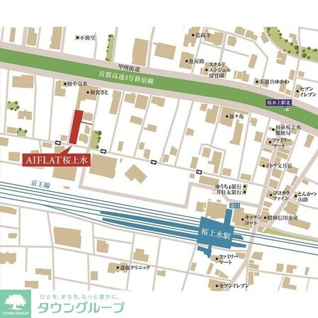 AIFLAT桜上水の物件内観写真